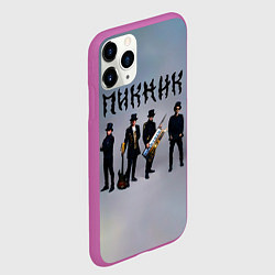 Чехол iPhone 11 Pro матовый Пикник группа, цвет: 3D-фиолетовый — фото 2
