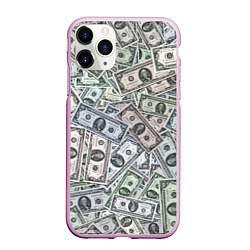 Чехол iPhone 11 Pro матовый МИЛЛИОНЕР, цвет: 3D-розовый