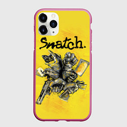 Чехол iPhone 11 Pro матовый Snatch: Art, цвет: 3D-малиновый