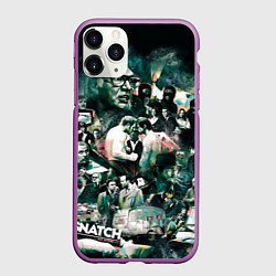 Чехол iPhone 11 Pro матовый Большой куш: Персонажи, цвет: 3D-фиолетовый