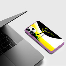 Чехол iPhone 11 Pro матовый Кукрыниксы - Фаворит Солнца, цвет: 3D-фиолетовый — фото 2