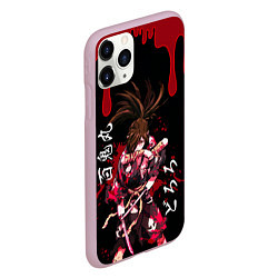 Чехол iPhone 11 Pro матовый Аниме Дороро Dororo, Хяккимару, цвет: 3D-розовый — фото 2