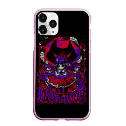 Чехол iPhone 11 Pro матовый Trio BabyMetal, цвет: 3D-розовый