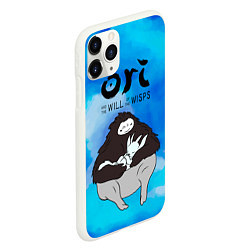 Чехол iPhone 11 Pro матовый Ori and the Will of the Wisps, цвет: 3D-белый — фото 2