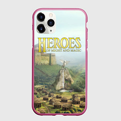 Чехол iPhone 11 Pro матовый Оплот Heroes of Might and Magic 3 Z, цвет: 3D-малиновый