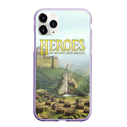 Чехол iPhone 11 Pro матовый Оплот Heroes of Might and Magic 3 Z, цвет: 3D-светло-сиреневый