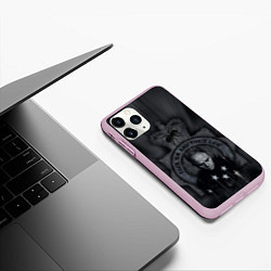 Чехол iPhone 11 Pro матовый FLINT THE PRODIGY ПРОДИДЖИ Z, цвет: 3D-розовый — фото 2
