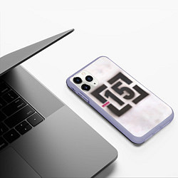 Чехол iPhone 11 Pro матовый Тараканы! и ничего кроме правды 15, цвет: 3D-светло-сиреневый — фото 2