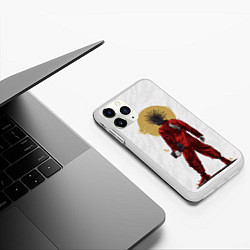 Чехол iPhone 11 Pro матовый GRAIG JONES SLIPKNOT, цвет: 3D-белый — фото 2