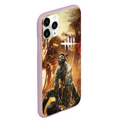 Чехол iPhone 11 Pro матовый Dead by Daylight убийцы, цвет: 3D-розовый — фото 2