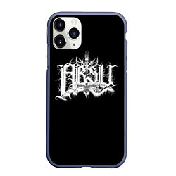 Чехол iPhone 11 Pro матовый Absu, цвет: 3D-серый