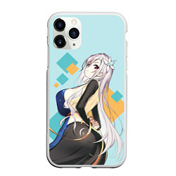 Чехол iPhone 11 Pro матовый Рэона Кисараги, цвет: 3D-белый