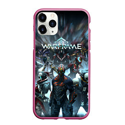 Чехол iPhone 11 Pro матовый WARFRAME ВАРФРЕЙМ Z, цвет: 3D-малиновый