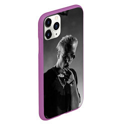 Чехол iPhone 11 Pro матовый T-Fest на концерте, цвет: 3D-фиолетовый — фото 2