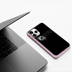 Чехол iPhone 11 Pro матовый Вечность, цвет: 3D-розовый — фото 2