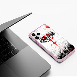Чехол iPhone 11 Pro матовый GHOSTEMANE, цвет: 3D-розовый — фото 2