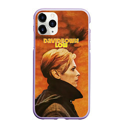 Чехол iPhone 11 Pro матовый Low - David Bowie, цвет: 3D-светло-сиреневый
