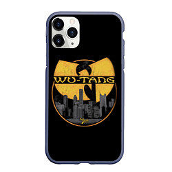 Чехол iPhone 11 Pro матовый WU-TANG CLAN, цвет: 3D-серый