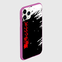 Чехол iPhone 11 Pro матовый Токийские мстители, цвет: 3D-фиолетовый — фото 2