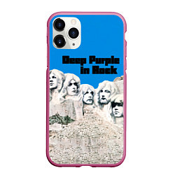 Чехол iPhone 11 Pro матовый Deep Purple in Rock, цвет: 3D-малиновый