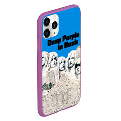 Чехол iPhone 11 Pro матовый Deep Purple in Rock, цвет: 3D-фиолетовый — фото 2