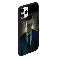 Чехол iPhone 11 Pro матовый Gman, цвет: 3D-черный — фото 2