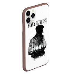 Чехол iPhone 11 Pro матовый Thomas Shelby Peaky Blinders, цвет: 3D-коричневый — фото 2