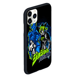 Чехол iPhone 11 Pro матовый Джолин Куджо, JoJos Bizarre Adventure, цвет: 3D-черный — фото 2