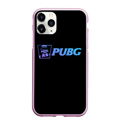 Чехол iPhone 11 Pro матовый PUBG NEON,, цвет: 3D-розовый