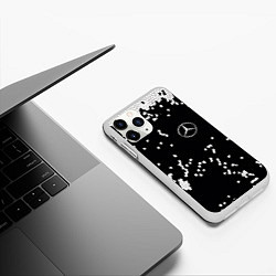 Чехол iPhone 11 Pro матовый Мерин, цвет: 3D-белый — фото 2