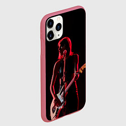 Чехол iPhone 11 Pro матовый Тейлор на концерте, цвет: 3D-малиновый — фото 2