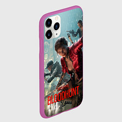Чехол iPhone 11 Pro матовый Vampire: The Masquerade - Bloodhunt, цвет: 3D-фиолетовый — фото 2