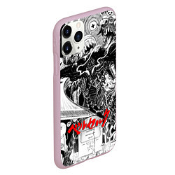 Чехол iPhone 11 Pro матовый АНИМЕ БЕРСЕРК BERSERK, цвет: 3D-розовый — фото 2