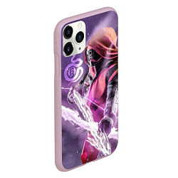 Чехол iPhone 11 Pro матовый DESTINY 2 HUNTER LOGO, цвет: 3D-розовый — фото 2