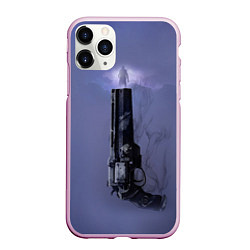 Чехол iPhone 11 Pro матовый DESTINY 2 КЕЙД 6 И ЕГО РЕВОЛЬВЕР, цвет: 3D-розовый