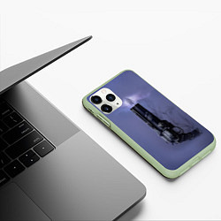 Чехол iPhone 11 Pro матовый DESTINY 2 КЕЙД 6 И ЕГО РЕВОЛЬВЕР, цвет: 3D-салатовый — фото 2