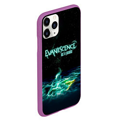 Чехол iPhone 11 Pro матовый Evanescence lost in paradise, цвет: 3D-фиолетовый — фото 2