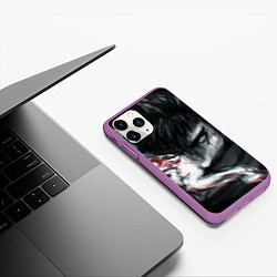 Чехол iPhone 11 Pro матовый BERSERK БЕРСЕРК ГАТС, цвет: 3D-фиолетовый — фото 2