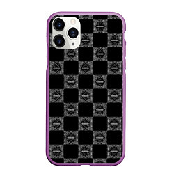 Чехол iPhone 11 Pro матовый KIZARU x BIG BABY TAPE BANDANA, цвет: 3D-фиолетовый