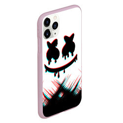 Чехол iPhone 11 Pro матовый MARSHMELLO HALLOWEEN, цвет: 3D-розовый — фото 2