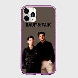 Чехол iPhone 11 Pro матовый Rauf & Faik Рауф и Фаик, цвет: 3D-фиолетовый