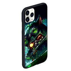 Чехол iPhone 11 Pro матовый League of legends, Тимо, цвет: 3D-черный — фото 2