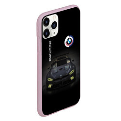 Чехол iPhone 11 Pro матовый Ночь - любимое время суток для Бэхи, цвет: 3D-розовый — фото 2