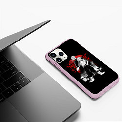 Чехол iPhone 11 Pro матовый Draken & Mickey TOKYO REVENGERS, цвет: 3D-розовый — фото 2