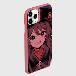 Чехол iPhone 11 Pro матовый БУУУУ ХУ ТАО HU TAO, цвет: 3D-малиновый — фото 2