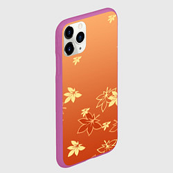 Чехол iPhone 11 Pro матовый КАДЗУХА KAZUHA КРАСНЫЙ КЛЕН, цвет: 3D-фиолетовый — фото 2