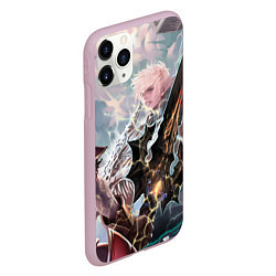 Чехол iPhone 11 Pro матовый Lineage 2 Akamanah vs Zarich, цвет: 3D-розовый — фото 2