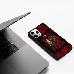 Чехол iPhone 11 Pro матовый DOOMGIRL DOOMGAY BLOOD, цвет: 3D-черный — фото 2