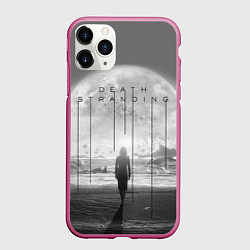 Чехол iPhone 11 Pro матовый DEATH STRANDING PRESIDENT USA, цвет: 3D-малиновый