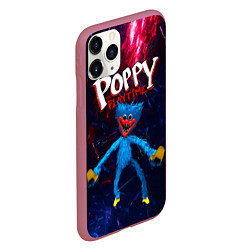 Чехол iPhone 11 Pro матовый Poppy Playtime, цвет: 3D-малиновый — фото 2